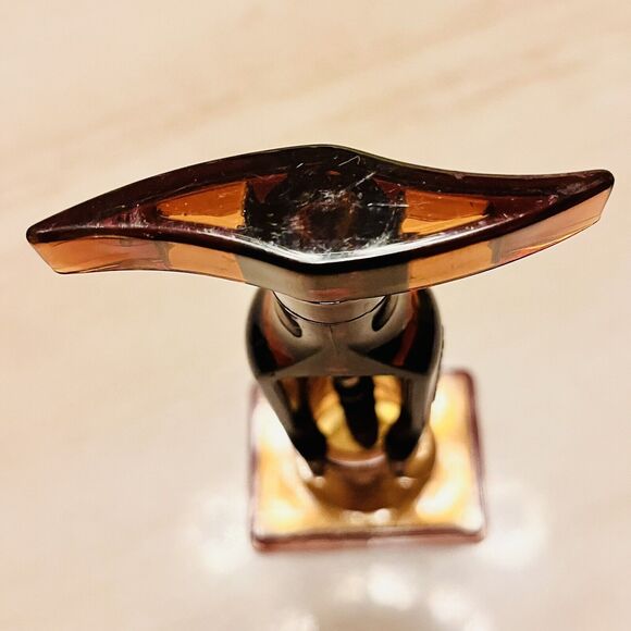 VTG The Wonderful Screwpull Amber Acrylic Cork Remover Screw England Mid Century - Picture 6 of 10